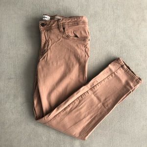 Dusty rose skinny pants
